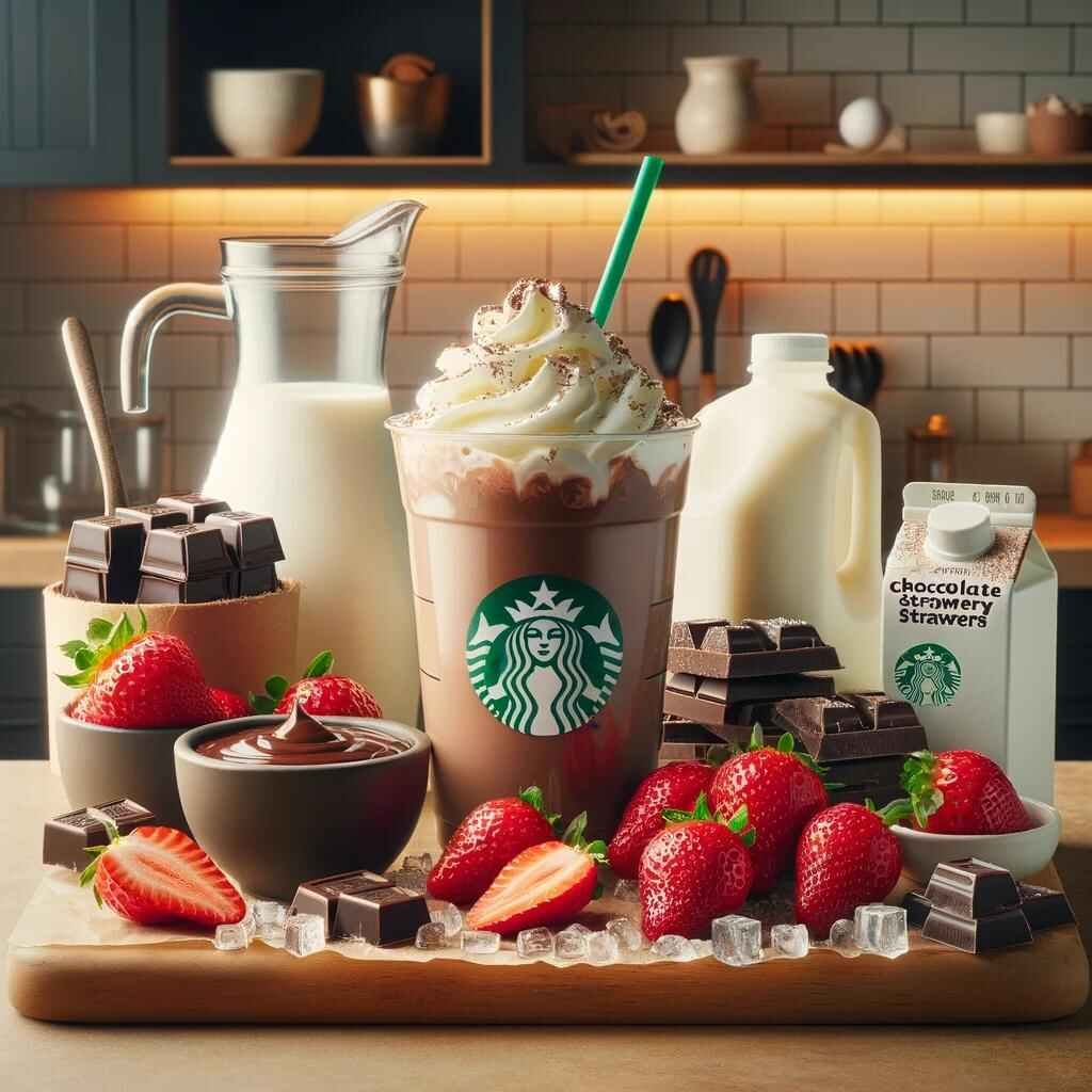 Indulge in the Luscious Starbucks Chocolate Covered Strawberry Drink