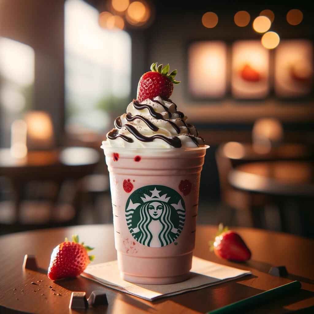 Indulge in the Luscious Starbucks Chocolate Covered Strawberry Drink