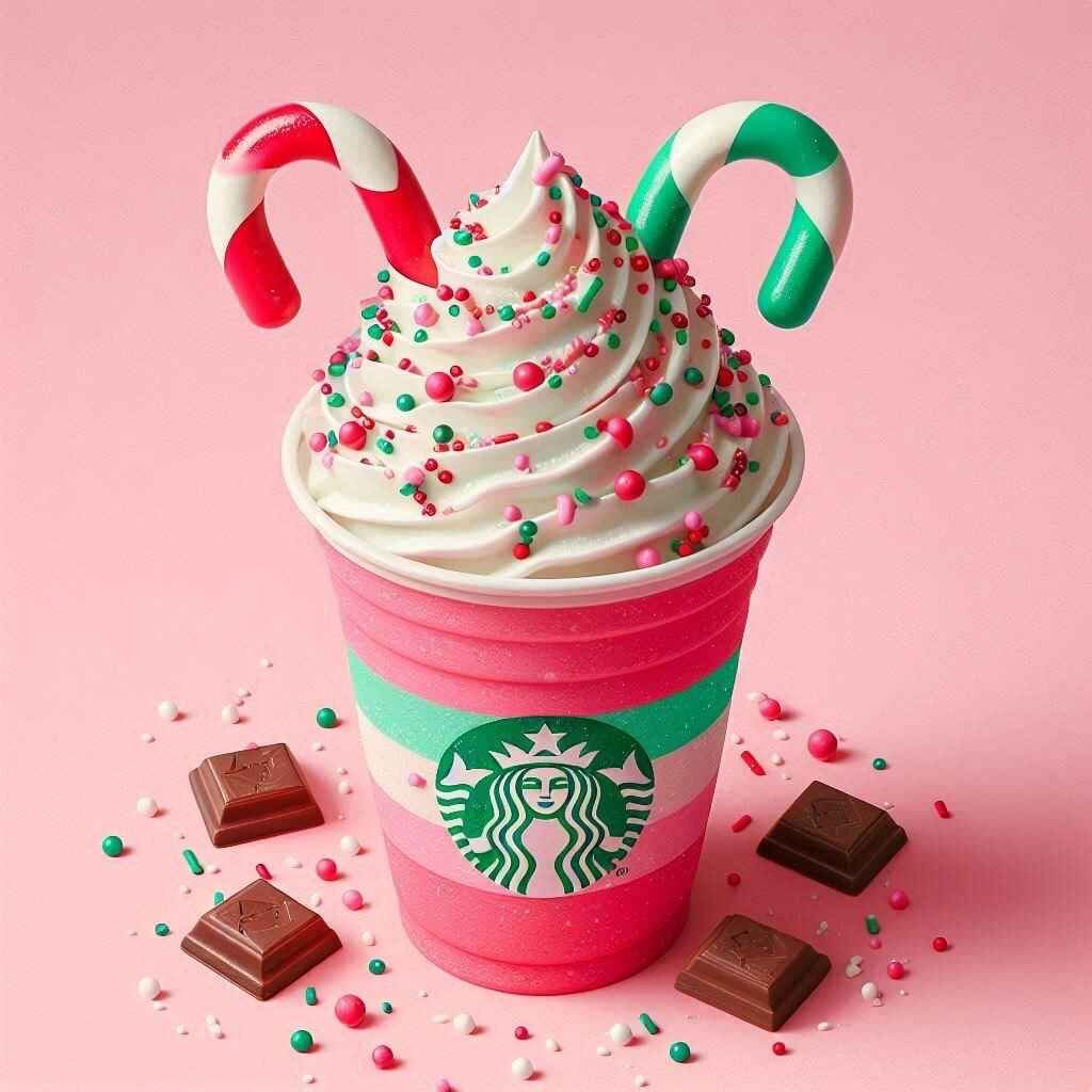 Starbucks Candy Cane Frappuccino