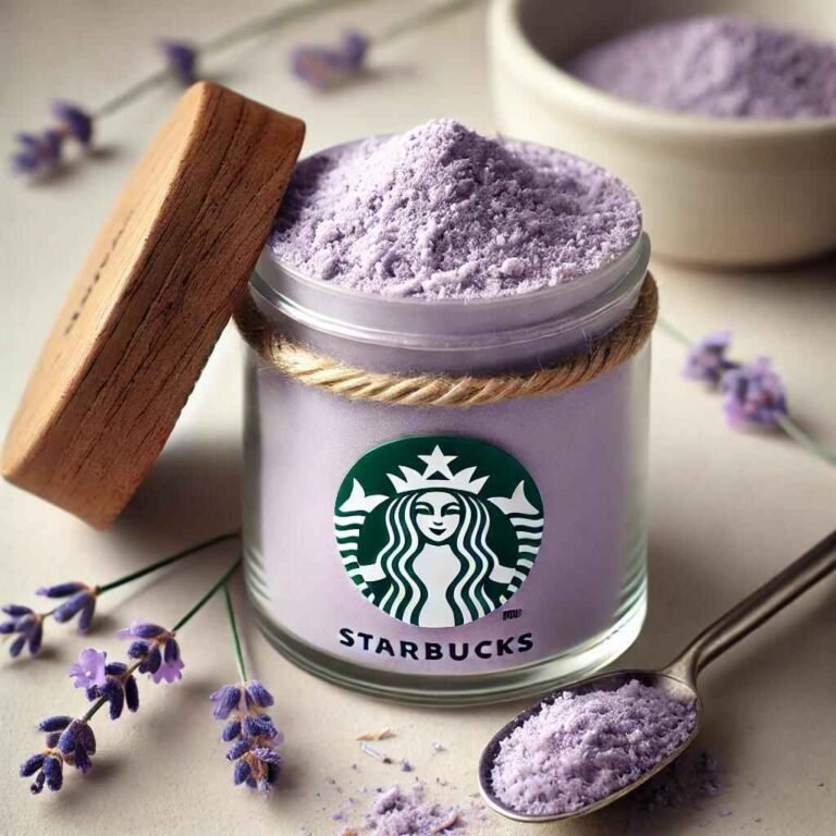 Starbucks lavender Powder – Recipe, Usage, and everything you need to know 