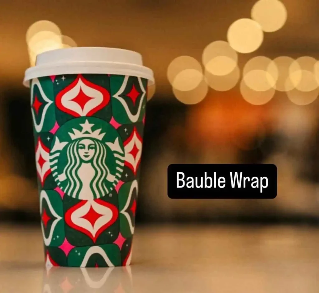 starbucks christmas menu